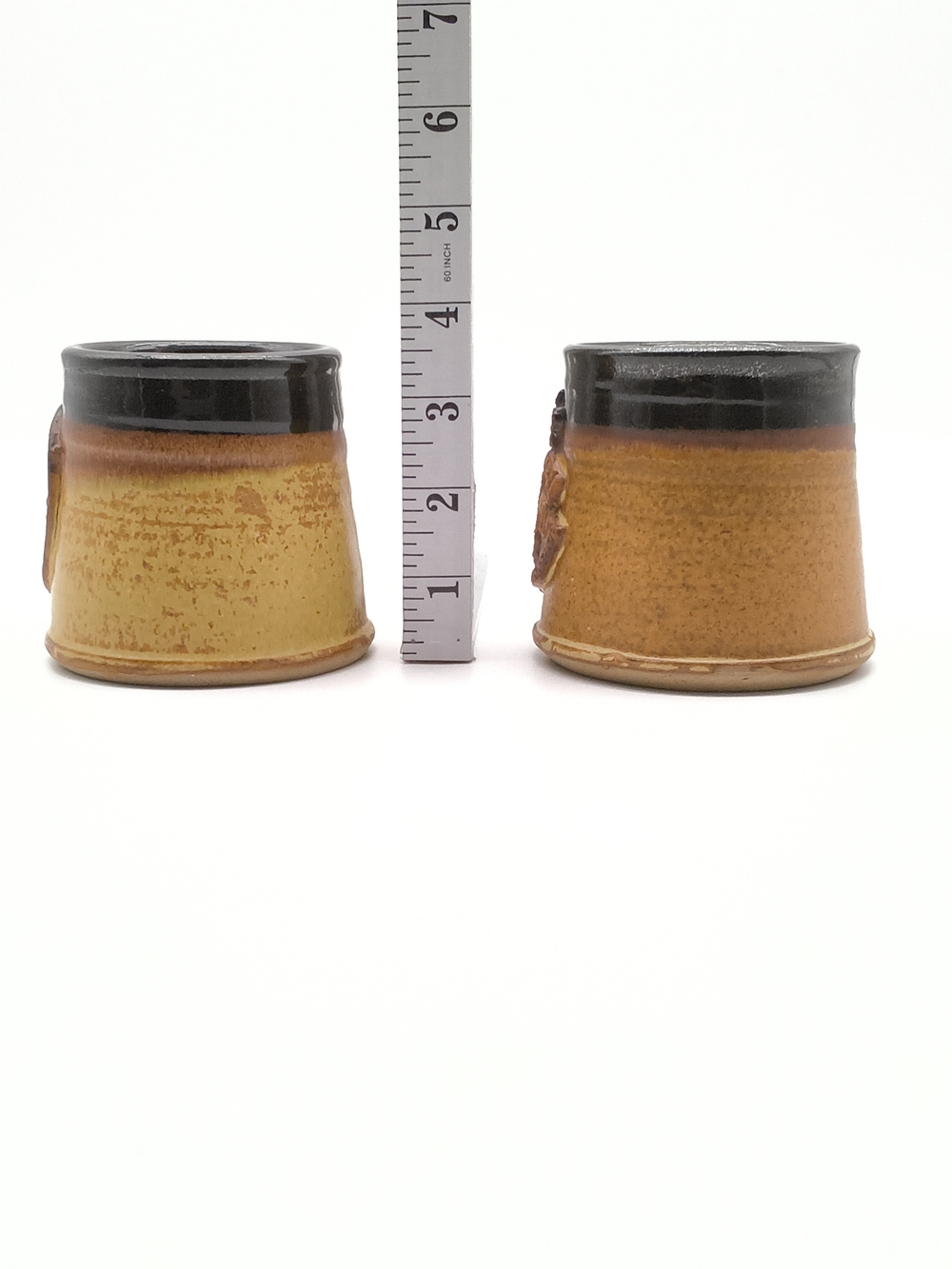 Vintage Stonebridge Pottery REME Stoneware Beer Mugs Set of 2 – Made in England - Picture 6 of 13